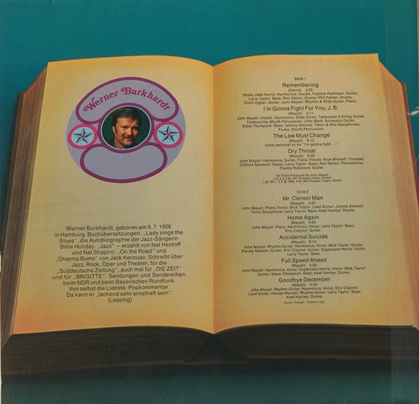 John Mayall : Werner Burkhardt Präsentiert  Die John Mayall Story (LP, Comp)