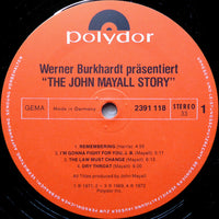 John Mayall : Werner Burkhardt Präsentiert  Die John Mayall Story (LP, Comp)
