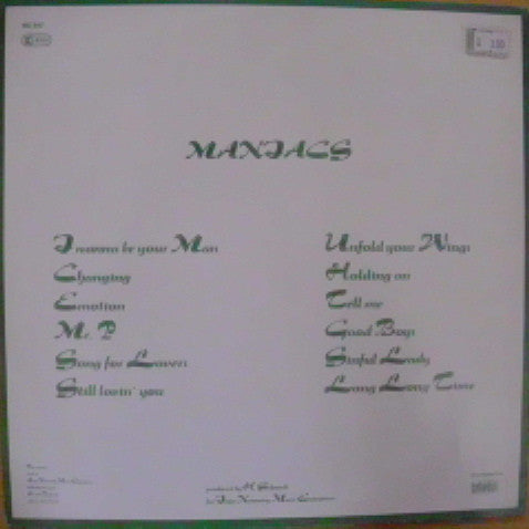 Break Point (2) : Maniacs (LP, Album)
