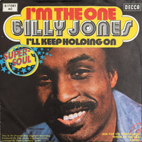Billy Jones (3) : I'm The One / I'll Keep Holding On (7", Single)
