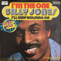 Billy Jones (3) : I'm The One / I'll Keep Holding On (7", Single)
