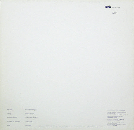 Park (13) : Park (LP, Album)