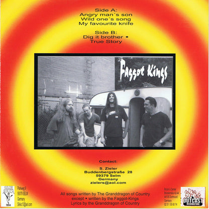 The Faggot Kings : Faggot Kings (7", EP)