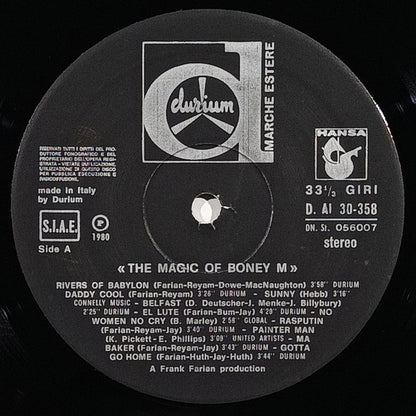 Boney M. : The Magic Of Boney M. - 20 Golden Hits (LP, Comp)