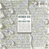 Guns N' Roses : November Rain (7", Single)