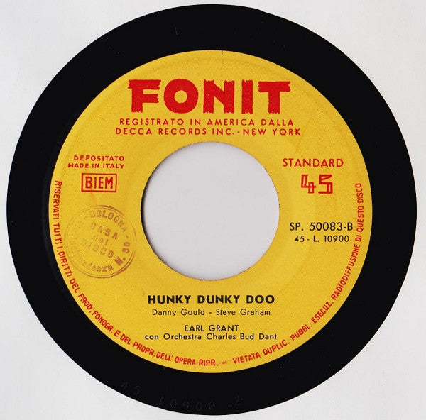 Earl Grant : The End = La Fine (7")