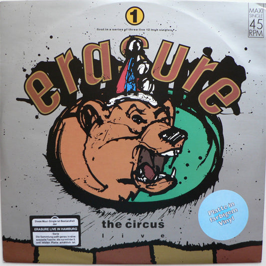 Erasure : The Circus (Live) (12", Maxi, Whi)