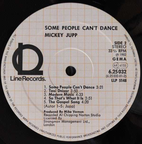 Mickey Jupp : Some People Can't Dance (LP, Album)