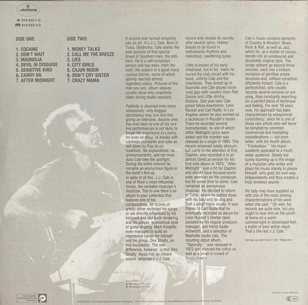JJ Cale* : Special Edition (LP, Comp)