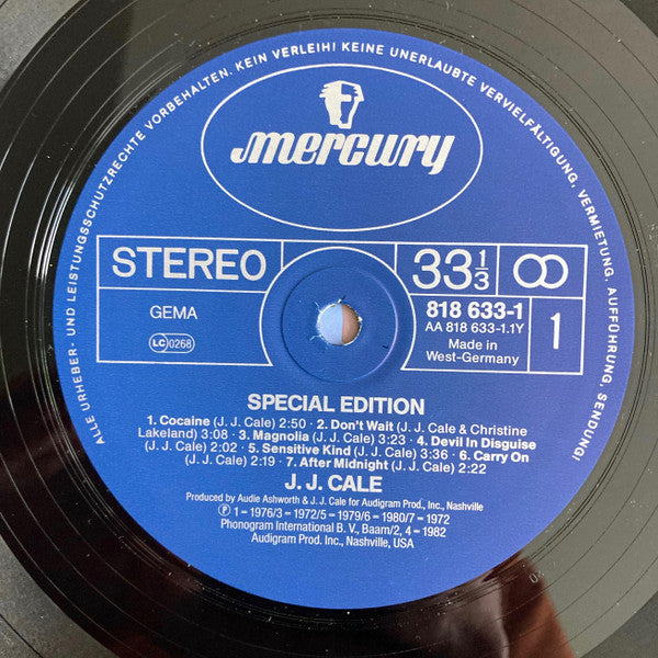 JJ Cale* : Special Edition (LP, Comp)