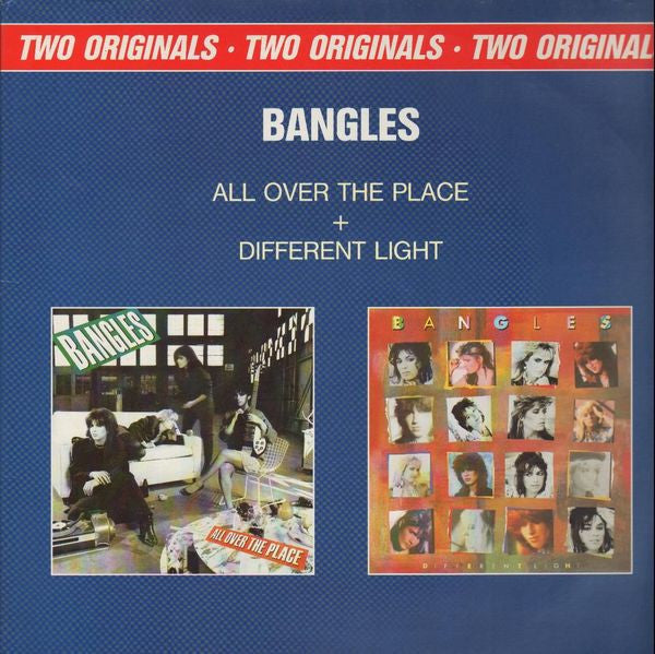 Bangles : Two Originals: All Over The Place & Different Light (2xLP, Comp)