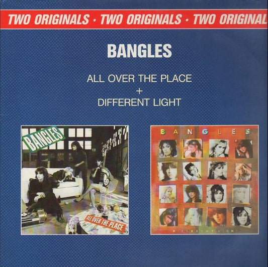 Bangles : Two Originals: All Over The Place & Different Light (2xLP, Comp)
