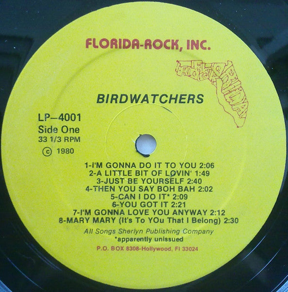 Birdwatchers* : South Florida's Birdwatchers - 60's Sounds (LP, Comp)