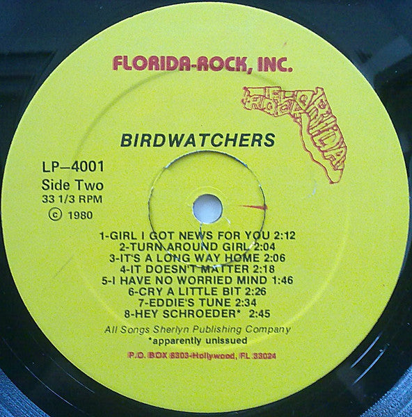 Birdwatchers* : South Florida's Birdwatchers - 60's Sounds (LP, Comp)