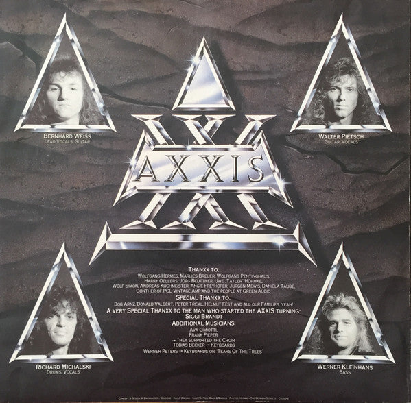 Axxis (2) : Kingdom Of The Night (LP, Album)