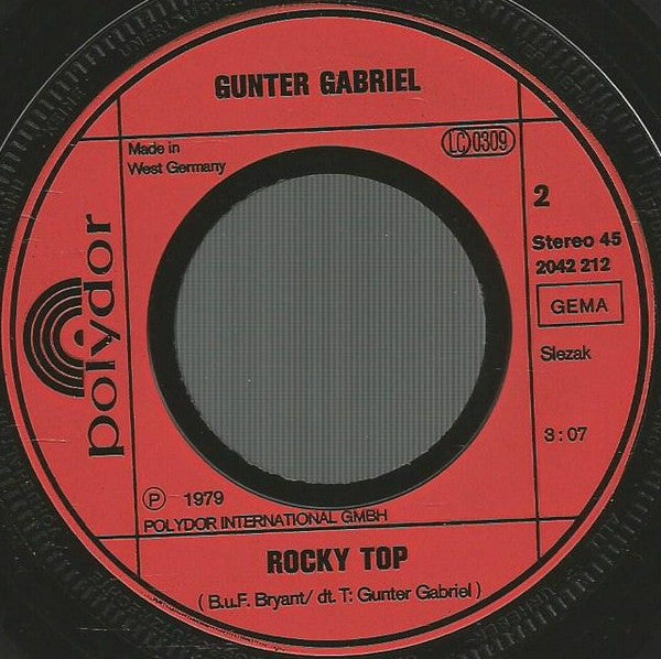 Gunter Gabriel & Yvonne* : Tina, Weine Nicht (Don't Cry, Jony) (7", Single)