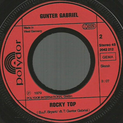 Gunter Gabriel & Yvonne* : Tina, Weine Nicht (Don't Cry, Jony) (7", Single)