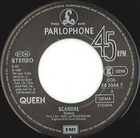 Queen : Scandal (7", Single)