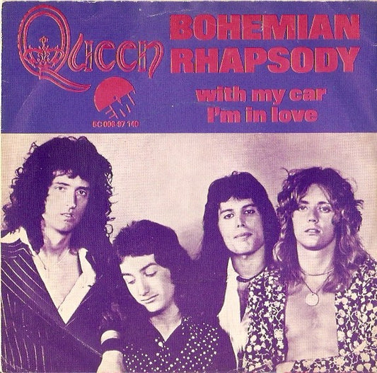 Queen : Bohemian Rhapsody (7", Single, RP)