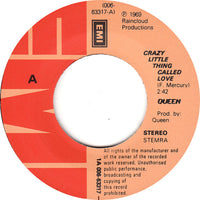 Queen : Crazy Little Thing Called Love (7", Single, M/Print)