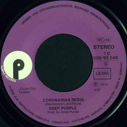 Deep Purple : Might Just Take Your Life (7", Single)