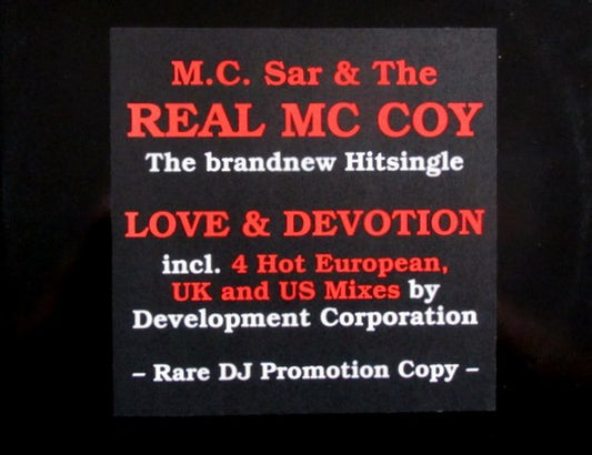 M.C.Sar & The Real McCoy* : Love & Devotion (2x12", Promo, W/Lbl)