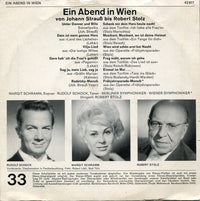 Berliner Symphoniker Directed By Robert Stolz : Ein Abend In Wien Von Johann Strauß Bis Robert Stolz (7", EP)