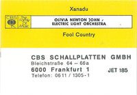 Olivia Newton-John / Electric Light Orchestra : Xanadu (7", Single)