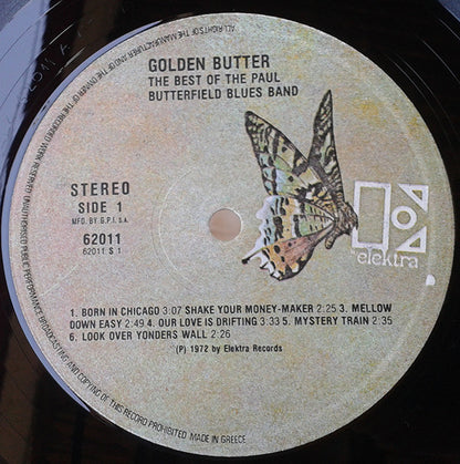 The Paul Butterfield Blues Band : Golden Butter, The Best Of The Paul Butterfield Blues Band (2xLP, Comp, RE)