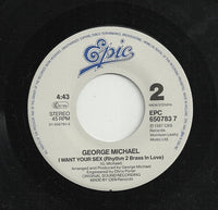 George Michael : I Want Your Sex (7", Single)