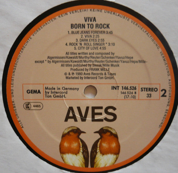 Viva (12) : Born To Rock (LP, Album)
