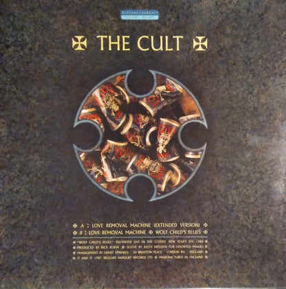 The Cult : Love Removal Machine (12", Single, PRS)
