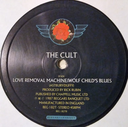 The Cult : Love Removal Machine (12", Single, PRS)