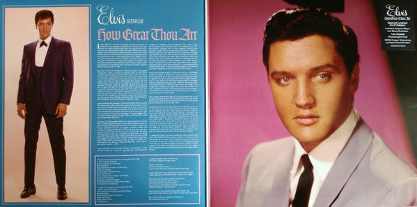 Elvis Presley : How Great Thou Art (2xLP, Album, Dlx, Ltd, RE, 180)