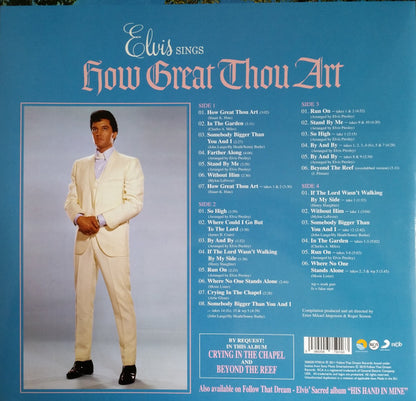 Elvis Presley : How Great Thou Art (2xLP, Album, Dlx, Ltd, RE, 180)