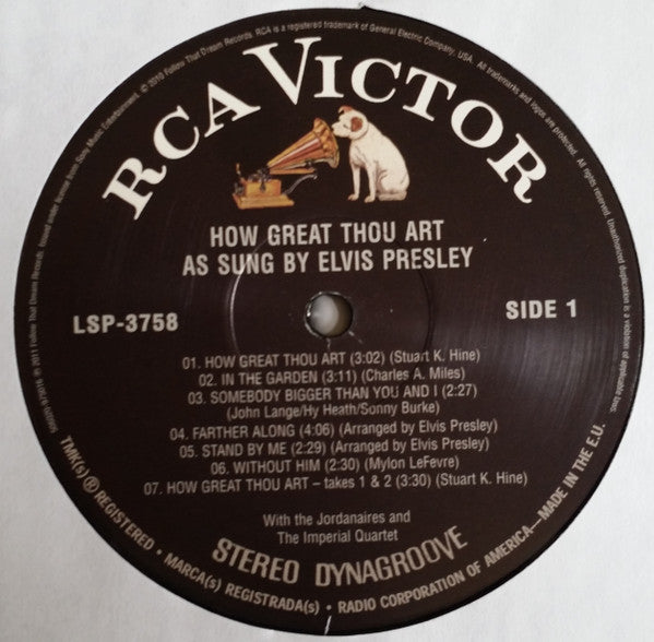 Elvis Presley : How Great Thou Art (2xLP, Album, Dlx, Ltd, RE, 180)