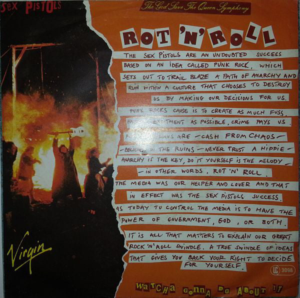 Sex Pistols : C'Mon Everybody (7")
