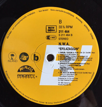 N.W.A. : Efil4zaggin (LP, Album)