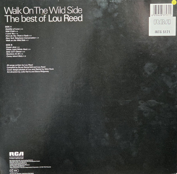 Lou Reed : Walk On The Wild Side - The Best Of Lou Reed (LP, Comp, RE)