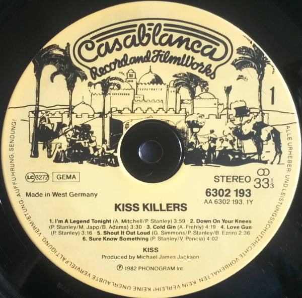 Kiss : Killers (LP, Comp, Bei)