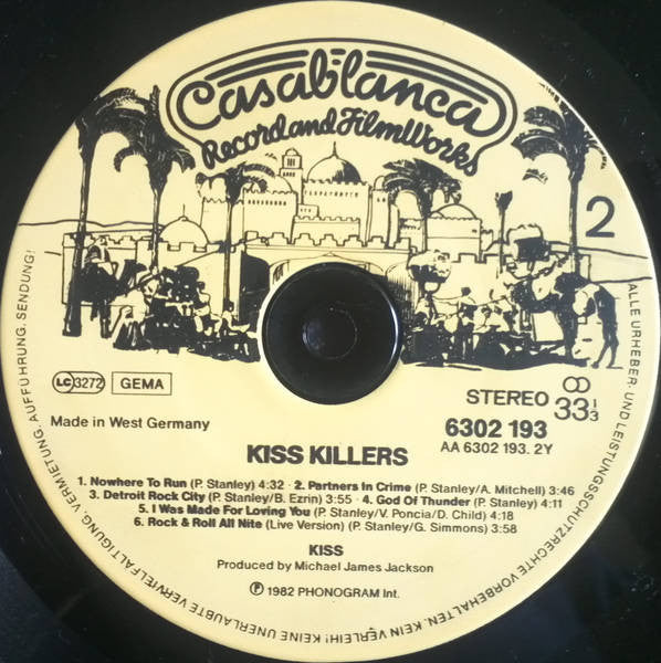 Kiss : Killers (LP, Comp, Bei)
