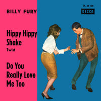 Billy Fury & The Gamblers (4) : The Hippy Hippy Shake (7", Single)