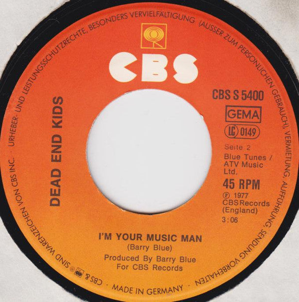 Dead End Kids : Breakaway (7", Single)