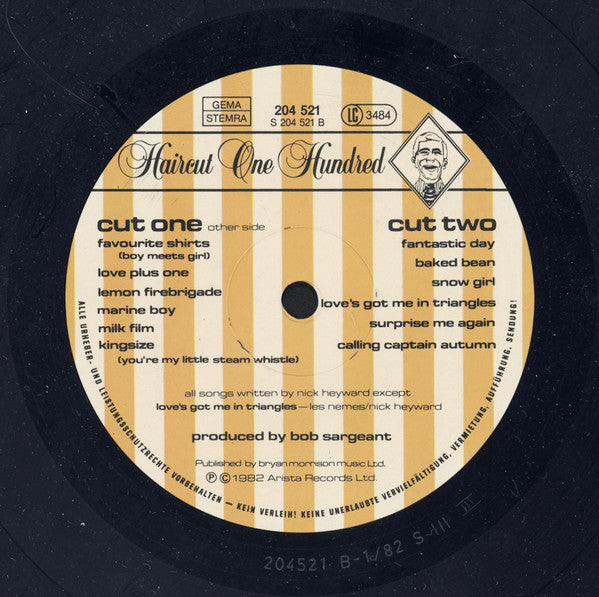 Haircut One Hundred : Pelican West (LP, Album)