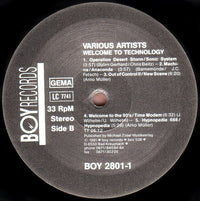 Various : Welcome To Technology (LP, Comp)