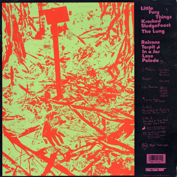 Dinosaur Jr. : You're Living All Over Me (LP, Album, RE)
