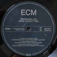 Keith Jarrett Trio : Standards Live (LP, Album)