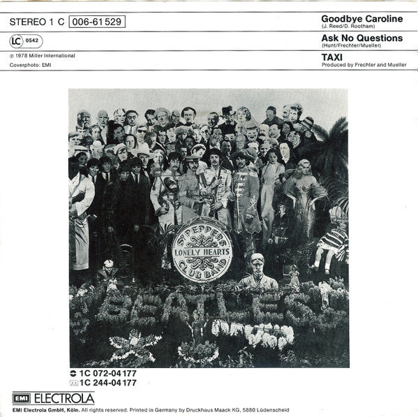 Taxi (17) : Goodbye Caroline (7", Single)