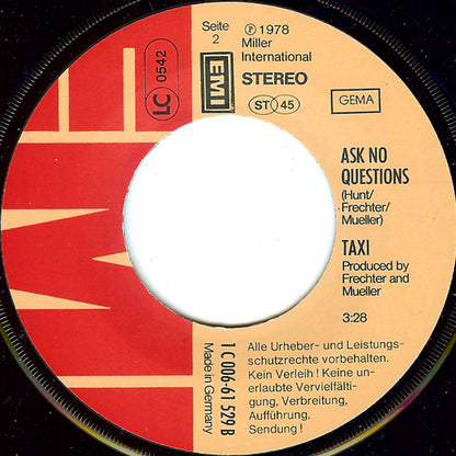 Taxi (17) : Goodbye Caroline (7", Single)