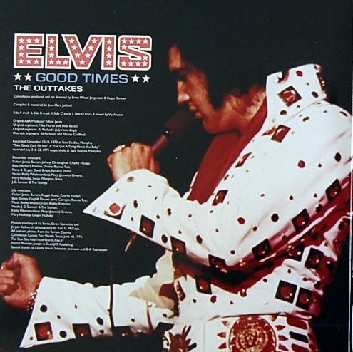 Elvis Presley : Good Times The Outtakes (2xLP, Ltd)
